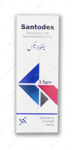 Santodex Eye Ointment 3.5gm